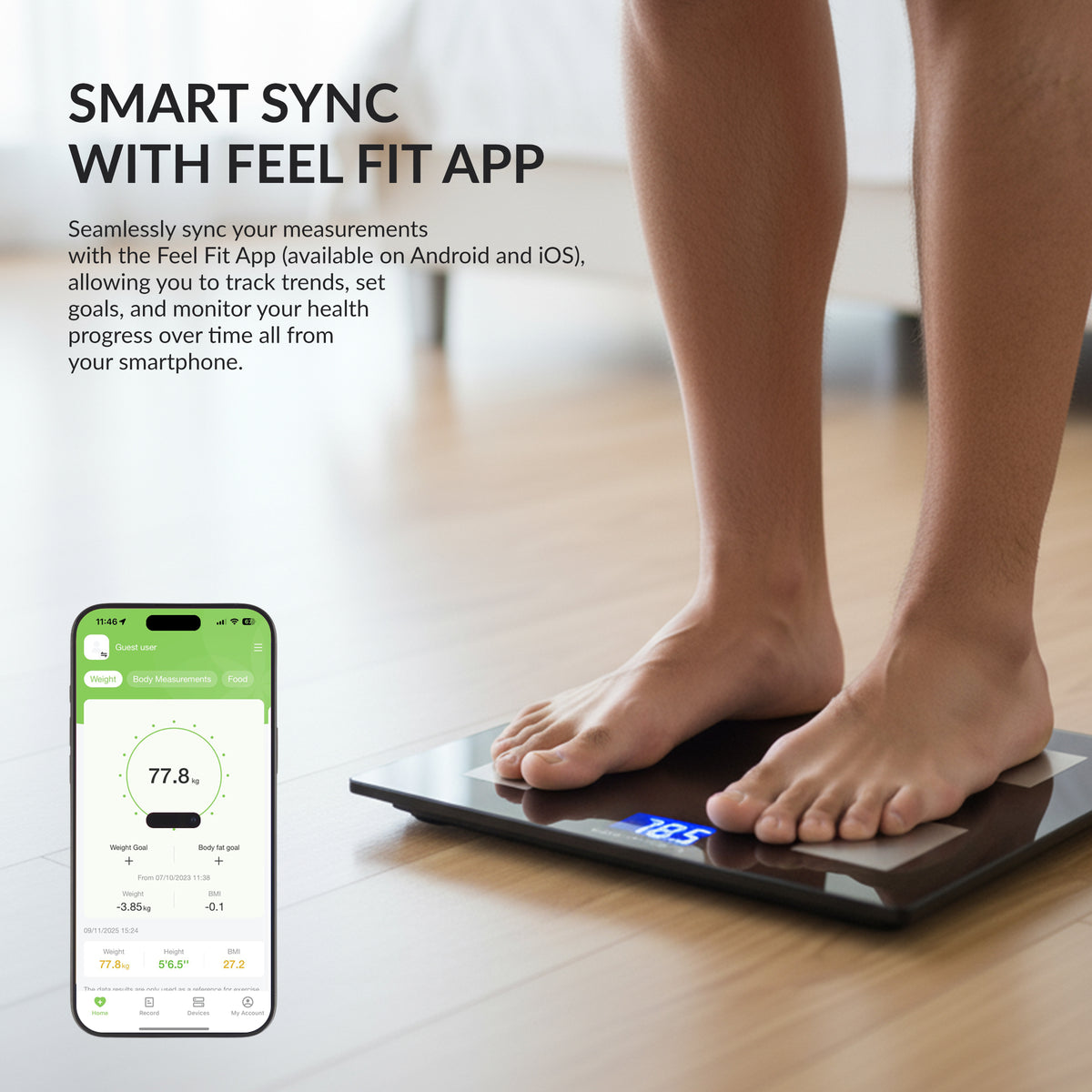 Weighzon Smart Weight Scale (CAD20D)